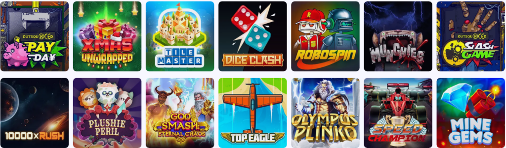 Gamme de machines à sous variées sur Jackpot Bob Casino